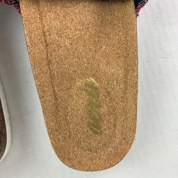 Aerie Boho Fabric Slides Size 8 - Like New - Picture 4 of 6